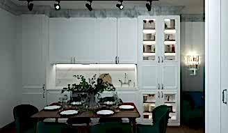 3D визуализация проекта и его реализация