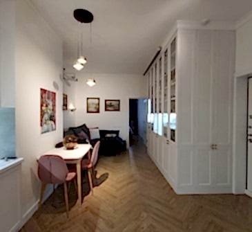 Фото выполненного дизайнерского ремонта в евротрешке 67 м2 Фото 1