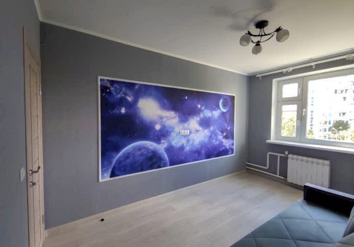 Эконом ремонт 3-к квартиры 66 м2, слайд 4