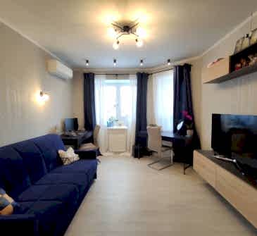 Капитальный ремонт 2-комнатной квартиры 55 м2, слайд 1