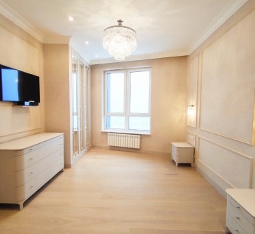 Фото выполненного капитального ремонта комнаты в 4-к квартире 115 м2 Фото 5