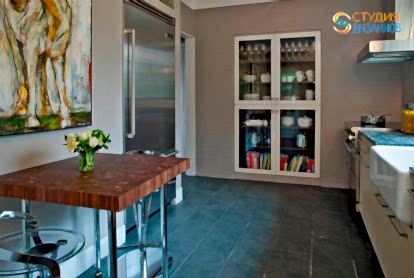 Дизайн-проект кухни 11,6м2 в современном стиле