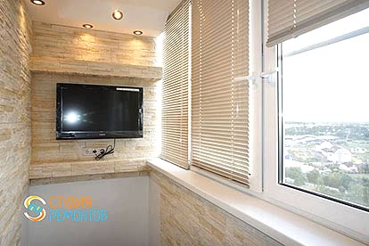 Евроремонт балкона 2,5 кв.м.