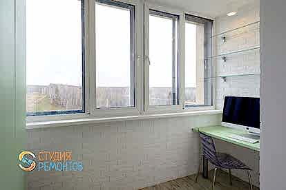 Евроремонт лоджии 4 кв.м.