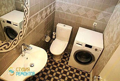 Евроремонт санузла 3,5 кв.м.