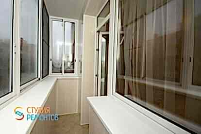 Капитальный ремонт балкона 2 кв.м.