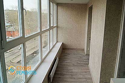 Капитальный ремонт лоджии 3,5 кв.м.