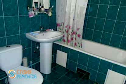 Косметический ремонт санузла 3,5 кв.м.