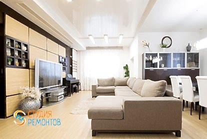 Евроремонт кухни в четырехкомнатной квартире 86 кв.м., фото 1