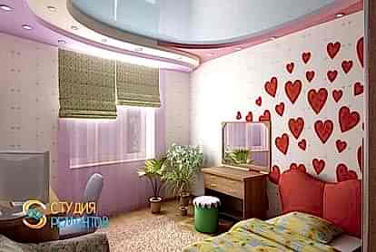 Ремонт детской комнаты для девочки 10 кв.м.