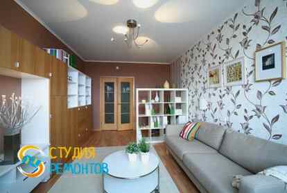 Капитальный ремонт гостиной 13 м2