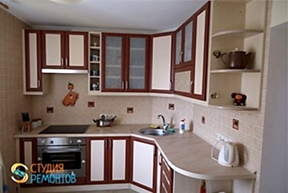 Косметический ремонт кухни 6 м2