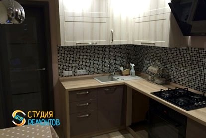 Ремонт кухни 6 кв.м. под ключ 