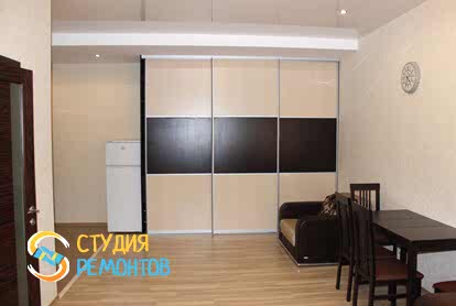 Капитальный ремонт комнаты в квартире 33 кв.м.