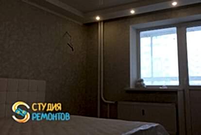 Капитальный ремонт спальни в квартире 45 кв.м.