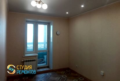 Косметический ремонт жилой комнаты в квартире 54 кв.м., фото 1