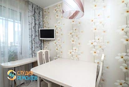 Капитальный ремонт кухни в квартире 64 кв.м.