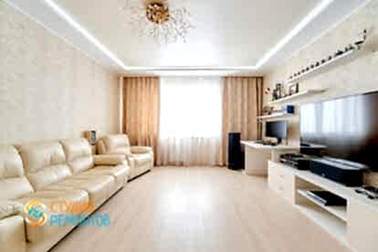 Косметический ремонт двухкомнатной новостройки 60,5 м2