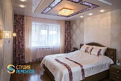 Евроремонт спальни 18 м2