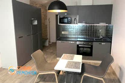 Косметический ремонт кухни совмещенной со спальней в квартире-студии 20 кв.м