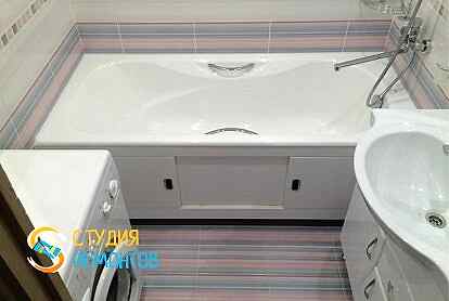Ремонт ванной под ключ 6,5 кв.м., фото 1