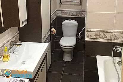 Косметический ремонт санузла 3 м2